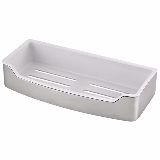 Accessoires de salle de bains Morden Design, étagère de douche en acier inoxydable et ABS