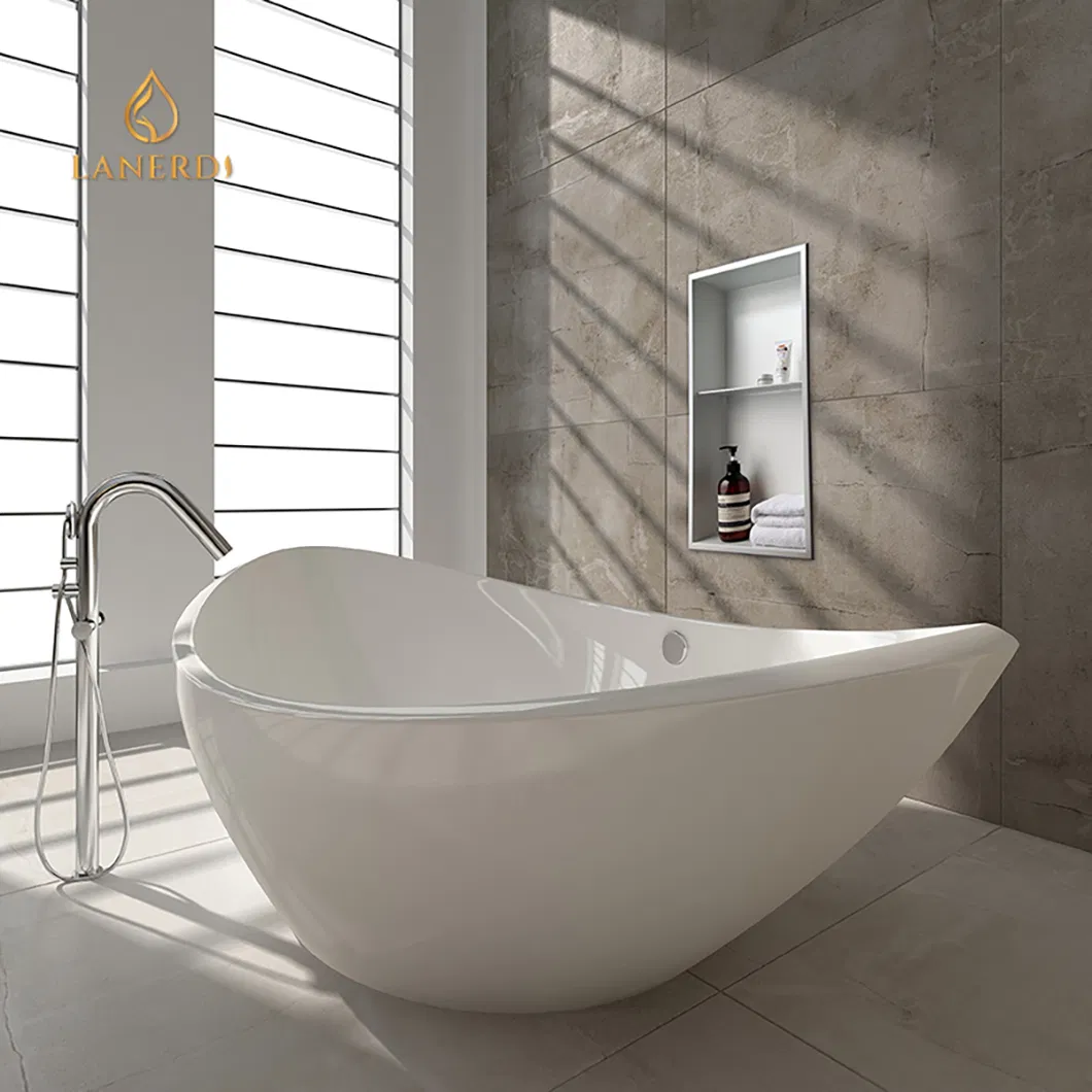 Support de salle de bain mural, Double Niche étanche en Acier Inoxydable, produits de Niche de salle de bain et de douche